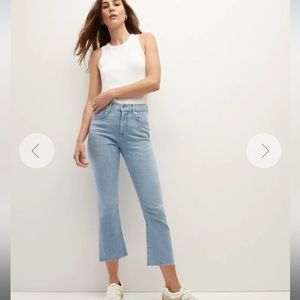 Veronica Beard Carly High Rise Kick Flare Jeans 24